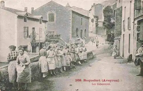 AK / Ansichtskarte Roquefort-sur-Soulzon Millau 12 Aveyron Les Cabanieres