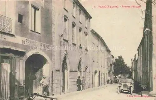 AK / Ansichtskarte Paziols Narbonne 11 Aude Avenue d'Estagel