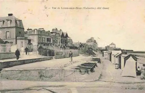 AK / Ansichtskarte Lion-sur-Mer CAEN 14 Calvados La Plage Promenade