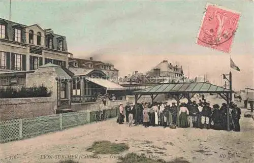 AK / Ansichtskarte Lion-sur-Mer CAEN 14 Calvados Grand Hotel de la Plage