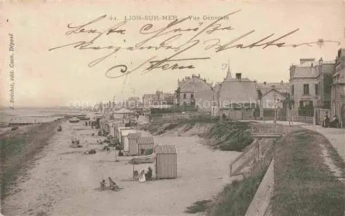 AK / Ansichtskarte Lion-sur-Mer CAEN 14 Calvados Vue generale