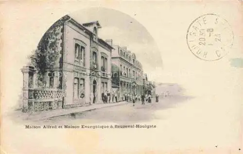 AK / Ansichtskarte HOULGATE Lisieux 14 Calvados Maison Alfred et Maison Evangelique a Beuzeval