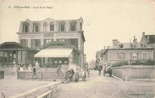 AK / Ansichtskarte Lion-sur-Mer CAEN 14 Calvados Hotel de la Plage