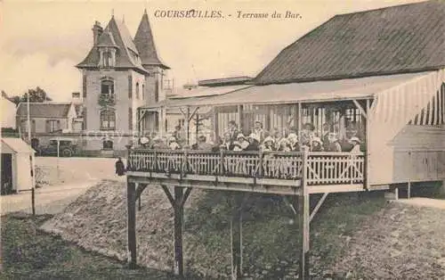 AK / Ansichtskarte Courseulles-sur-Mer CAEN 14 Calvados Terrasse du Bar