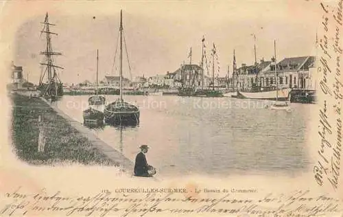 AK / Ansichtskarte Courseulles-sur-Mer CAEN 14 Calvados Le Bassin du Commerce