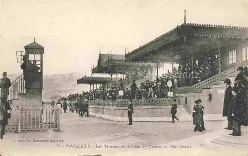 AK / Ansichtskarte MARSEILLE 13 Les Tribunes du Champ de Courses au Parc Borely