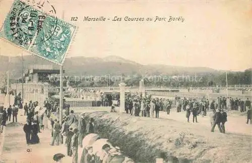 AK / Ansichtskarte MARSEILLE 13 Les Courses au Parc Borely