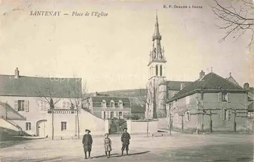 AK / Ansichtskarte Santenay BEAUNE 21 Cote-d Or Place de l'Eglise