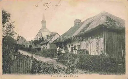 AK / Ansichtskarte Chivres-en-Laonnois 02 Aisne Eglise