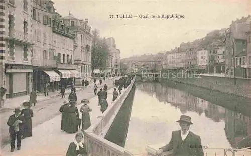 AK / Ansichtskarte Tulle 19 Correze Quai de la Republique