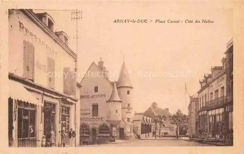 AK / Ansichtskarte Arnay-le-Duc 21 Cote-d Or Place Carnot Côte des Halles