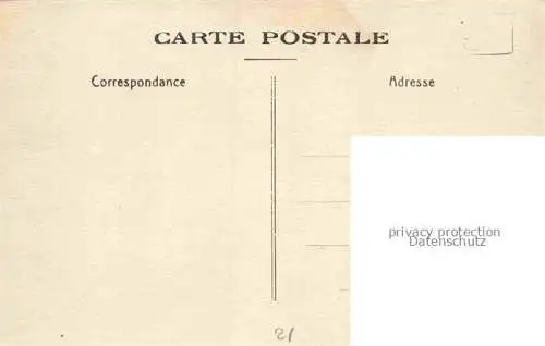 AK / Ansichtskarte Arnay-le-Duc 21 Cote-d Or Vue prise du Pont Pichou et Rues des Ursulines