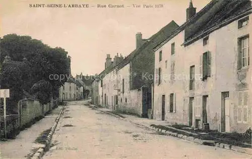 AK / Ansichtskarte St-Seine-l Abbaye DIJON 21 Cote-d Or Rue Carnot