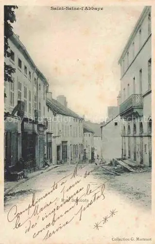 AK / Ansichtskarte Saint-Seine-l Abbaye Rue Sonnois