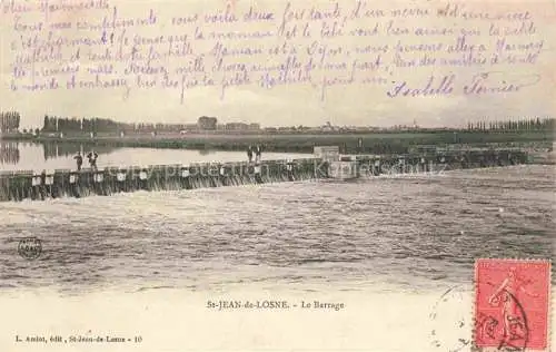 AK / Ansichtskarte Saint-Jean-de-Losne BEAUNE 21 Cote-d Or Le barrage