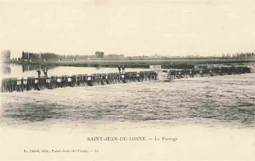 AK / Ansichtskarte Saint-Jean-de-Losne BEAUNE 21 Cote-d Or Le barrage