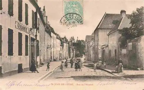 AK / Ansichtskarte Saint-Jean-de-Losne BEAUNE 21 Cote-d Or Rue de l'Hôpital