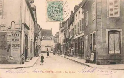 AK / Ansichtskarte Saint-Jean-de-Losne BEAUNE 21 Cote-d Or Rue Marion
