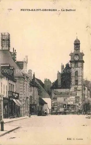 AK / Ansichtskarte Nuits-Saint-Georges Beaune 21 Cote-d Or Le Beffroi