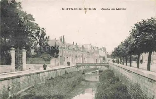 AK / Ansichtskarte Nuits-St-Georges Beaune 21 Cote-d Or Quais du Muzin