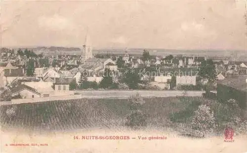 AK / Ansichtskarte Nuits-St-Georges Beaune 21 Cote-d Or Vue générale