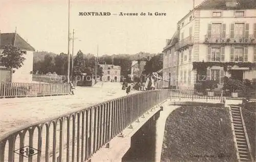 AK / Ansichtskarte MONTBARD 21 Cote-d Or Avenue de la Gare