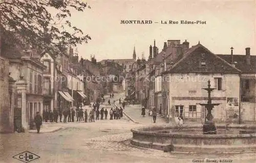 AK / Ansichtskarte MONTBARD 21 Cote-d Or Rue Edme-Piot