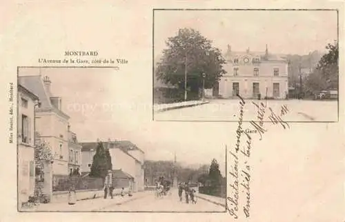 AK / Ansichtskarte MONTBARD 21 Cote-d Or Avenue de la Gare