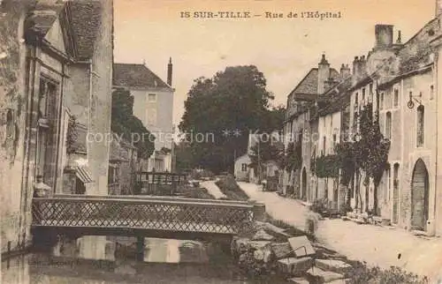 AK / Ansichtskarte Is-sur-Tille DIJON 21 Cote-d Or Rue de l'Hôpital