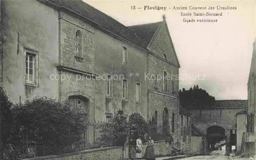 AK / Ansichtskarte Flavigny-sur-Ozerain Montbard 21 Cote-d Or Ancien Couvent des Ursulins Ecole Saint-Bernard