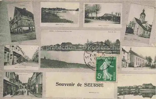 AK / Ansichtskarte Seurre Beaune 21 Cote-d Or Souvenir de la ville vues d'ensemble