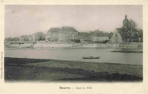 AK / Ansichtskarte Seurre Beaune 21 Cote-d Or Quai du Midi