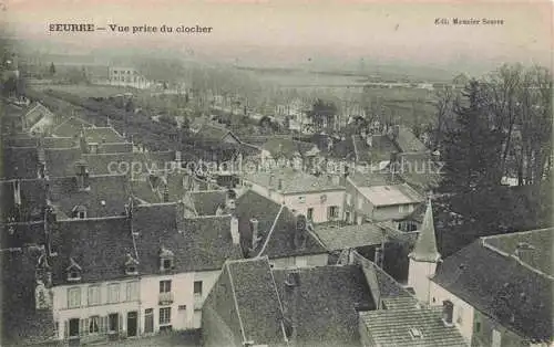 AK / Ansichtskarte Seurre Beaune 21 Cote-d Or Vue générale prise du clocher
