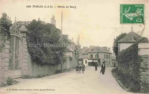 AK / Ansichtskarte Etables-sur-Mer Saint-Brieuc 22 Cotes-d Armor Entrée du Bourg