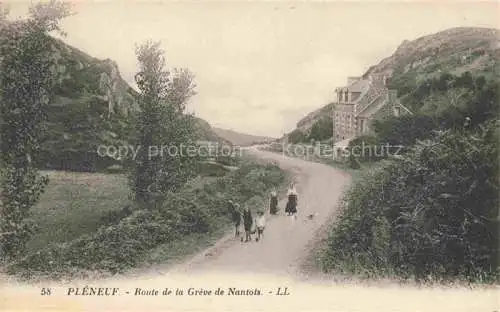 AK / Ansichtskarte Pleneuf-Val-Andre Saint-Brieuc 22 Cotes-d Armor Route de la Grève de Nantois