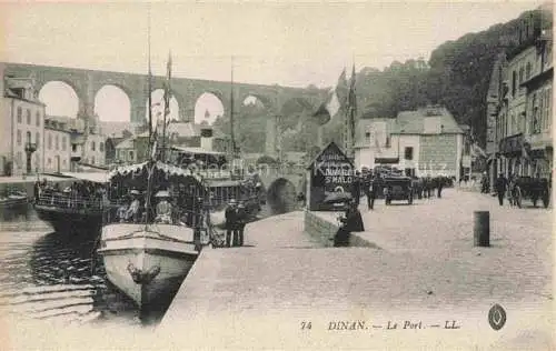 AK / Ansichtskarte DINAN 22 Cotes-d Armor Le port