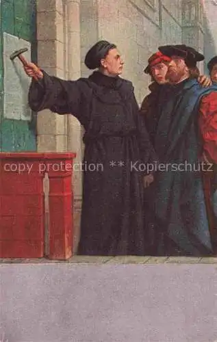 AK / Ansichtskarte Luther Martin Refermationsfest Schlosskirche Wittenberg