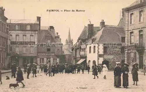 AK / Ansichtskarte PAIMPOL Saint-Brieuc 22 Cotes-d Armor Place du Martray