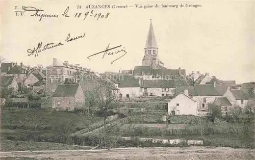 AK / Ansichtskarte Auzances Aubusson 23 Creuse Vue prise du faubourg de Granges