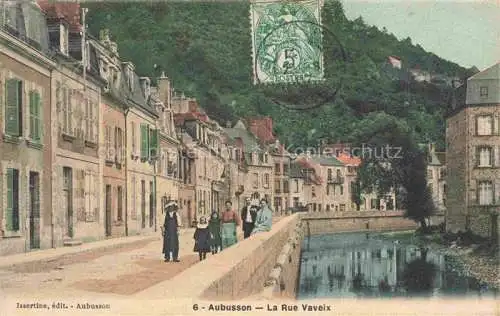AK / Ansichtskarte AUBUssON 23 Creuse Rue Vaveix