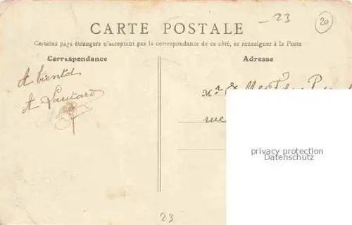 AK / Ansichtskarte Boussac Gueret 23 Creuse Eglise et Clocher de Toulx Sainte-Croix XIIe siècle