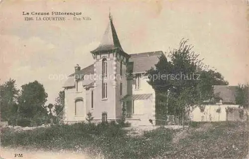 AK / Ansichtskarte La Courtine Aubusson 23 Creuse Une villa