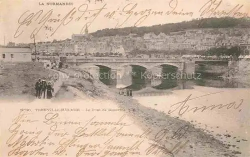 AK / Ansichtskarte TROUVILLE -SUR-MER 14 Calvados Pont de Deauville