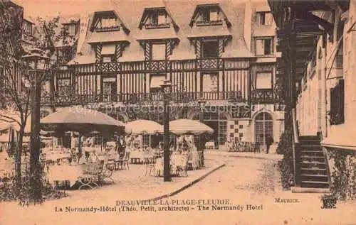 AK / Ansichtskarte DEAUVILLE-SUR-MER Lisieux 14 Calvados Normandy-Hôtel Plage Fleurie