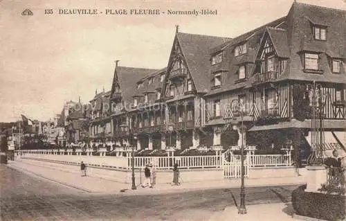 AK / Ansichtskarte DEAUVILLE-SUR-MER Lisieux 14 Calvados Normandy-Hôtel Plage Fleurie