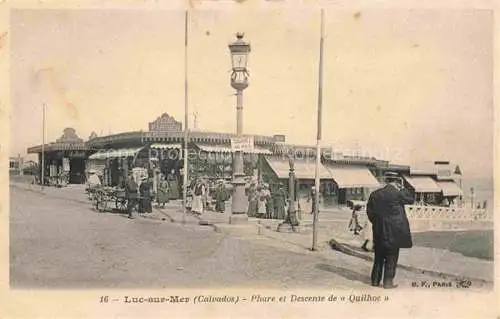 AK / Ansichtskarte LUC-SUR-MER CAEN 14 Calvados Phare et Descente de Quilhoc