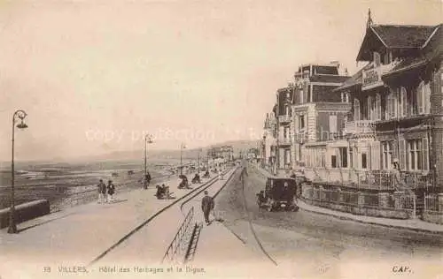 AK / Ansichtskarte Villers -sur-Mer Lisieux 14 Calvados Hôtel des Herbages et la digue