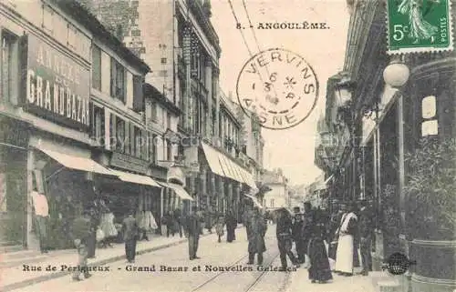 AK / Ansichtskarte ANGOULEME 16 Charente Rue de Périgueux Grand Bazar et nouvelles galeries