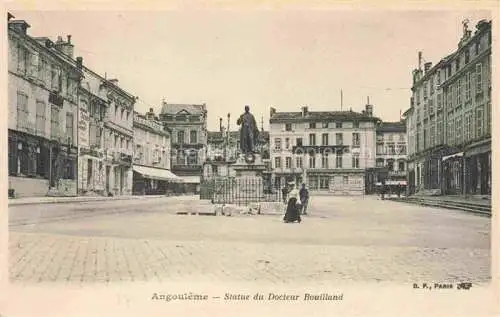 AK / Ansichtskarte ANGOULEME 16 Charente Statue du Docteur Bouilland Monument
