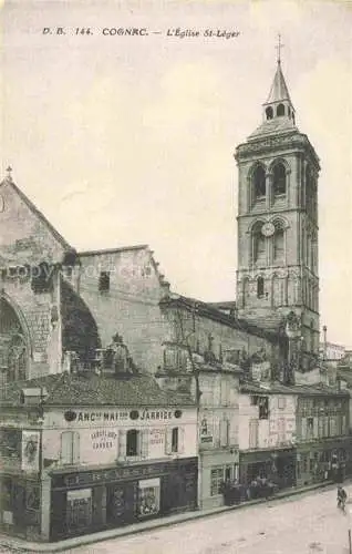 AK / Ansichtskarte COGNAC 16 Charente Eglise St. Léger